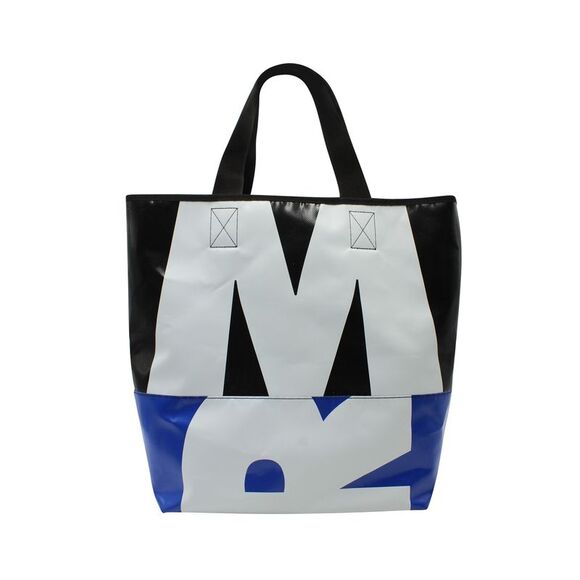 Marni Logo Shopper's Tote Bag in Multicolor Polyester